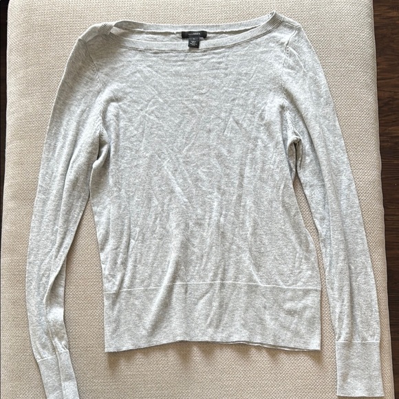 Halogen Light Gray Knit Top - Picture 1 of 4